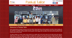 Desktop Screenshot of pankajtailor.com
